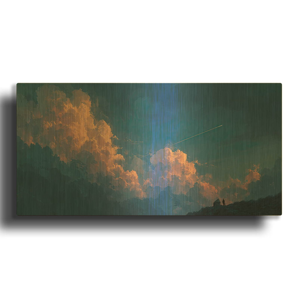 'Make A Wish' By Ann Klee Gold Metal Wall Art