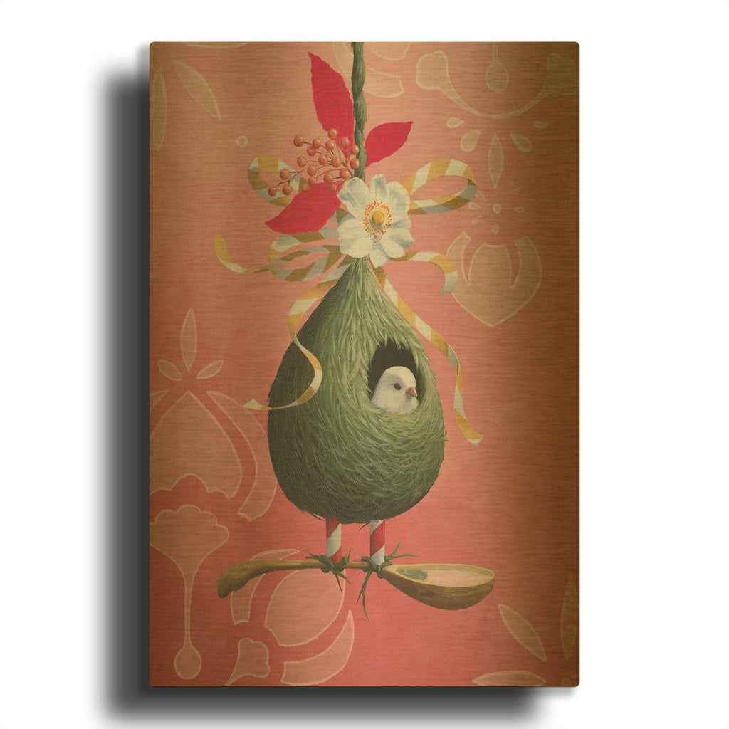 'Luxury Air BnB' By Heather Gauthier Art Gold Metal Wall Art