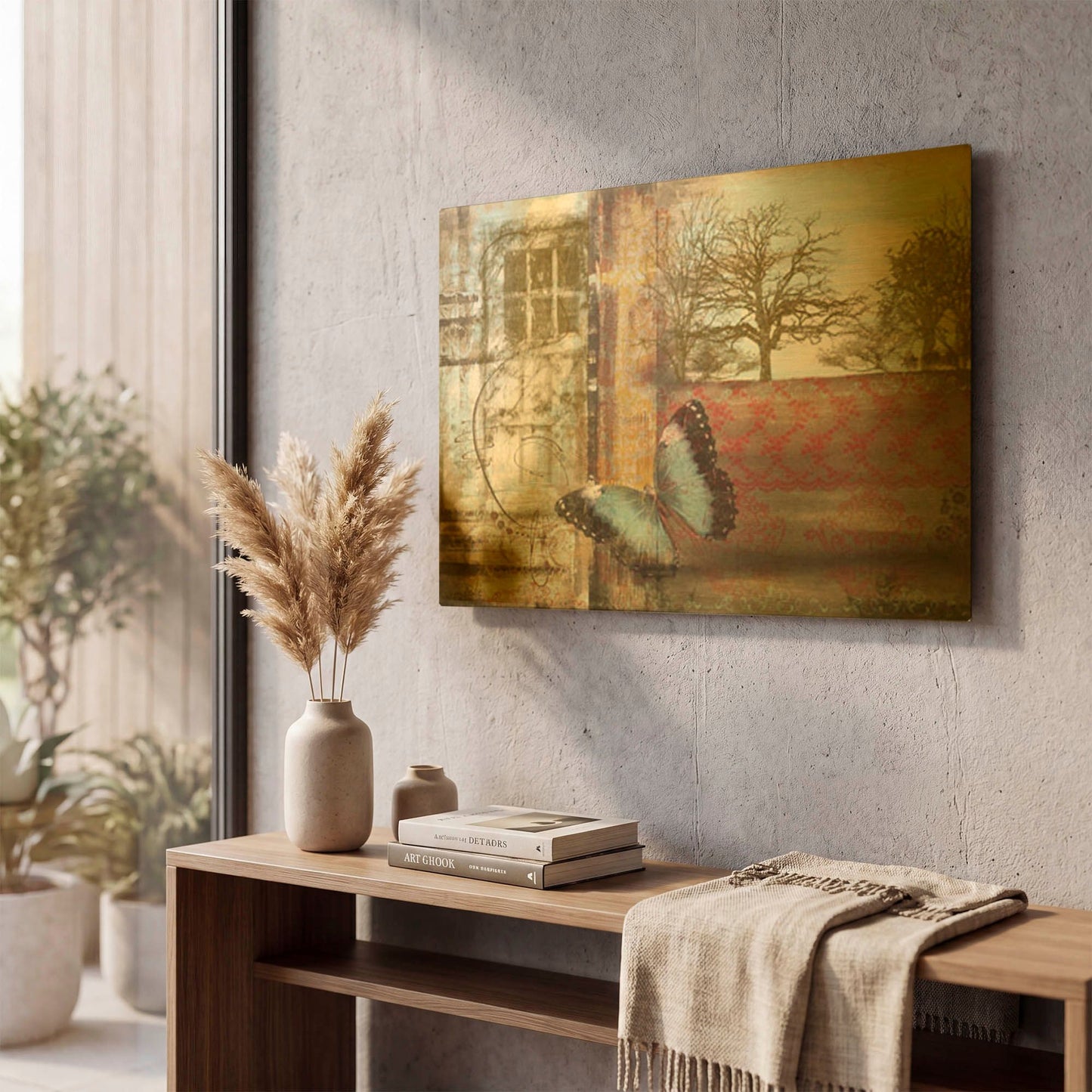 'Door Of Your Dreams' By Jean Plout Gold Metal Wall Art