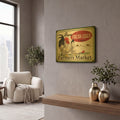 'Farm Fresh Eggs A' By Jean Plout Gold Metal Wall Art