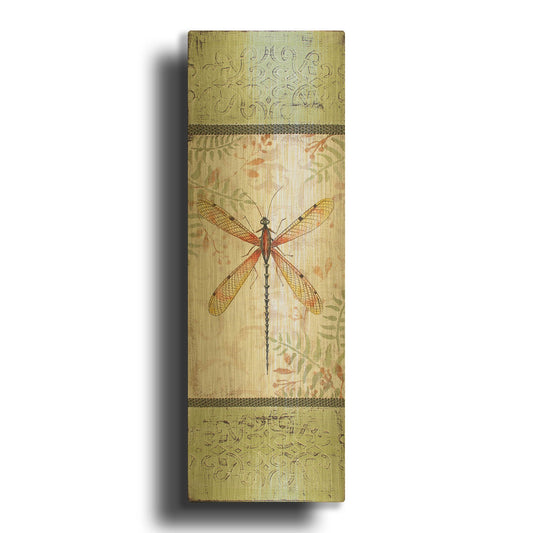 'Vintage Butterfly' By Jean Plout Gold Metal Wall Art