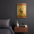 'Flag Rise And Shine' By Jean Plout Gold Metal Wall Art