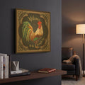 'Country Kitchen 3' By Jean Plout Gold Metal Wall Art