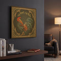 'Country Kitchen 2' By Jean Plout Gold Metal Wall Art