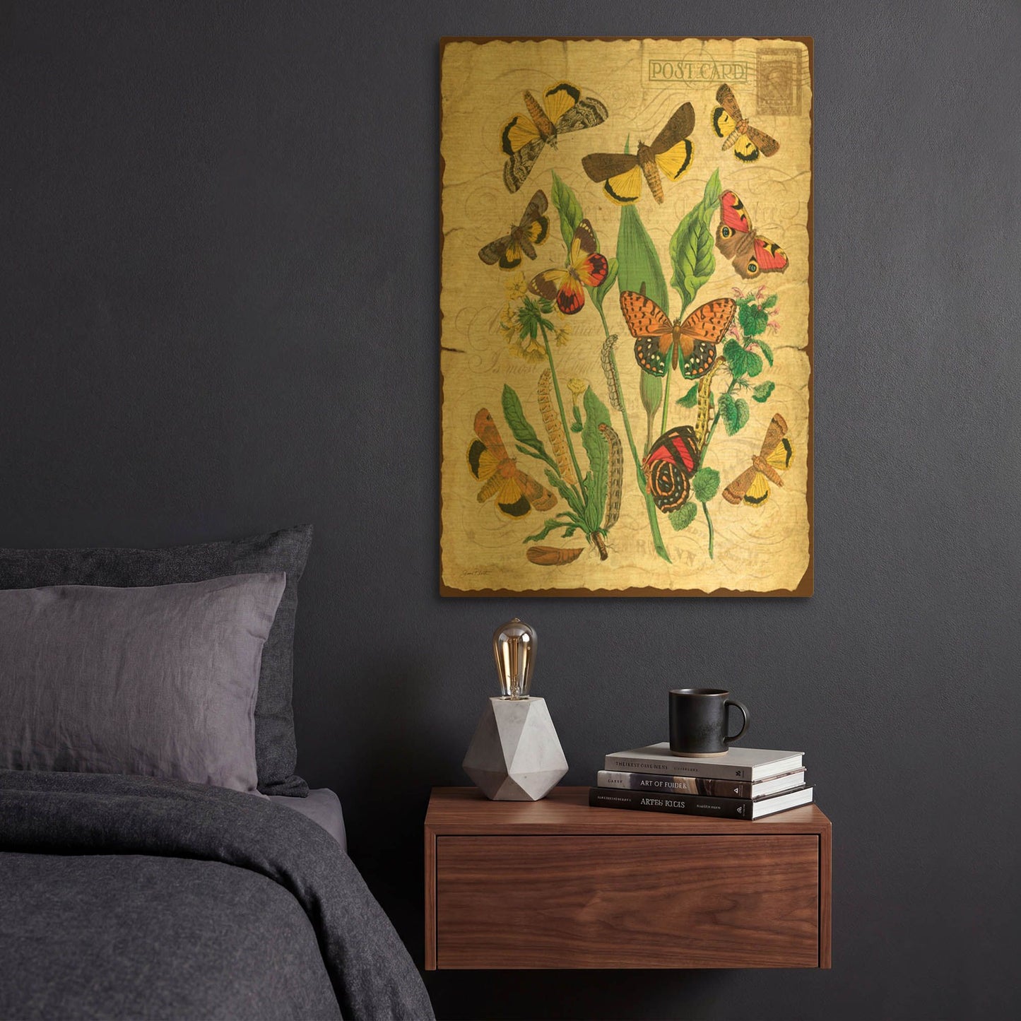 'Natures Beauty No.1' By Jean Plout Gold Metal Wall Art