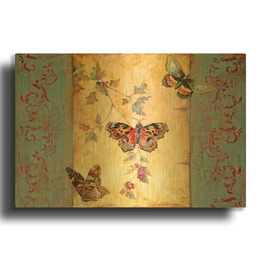 'New Beginnings' By Jean Plout Gold Metal Wall Art