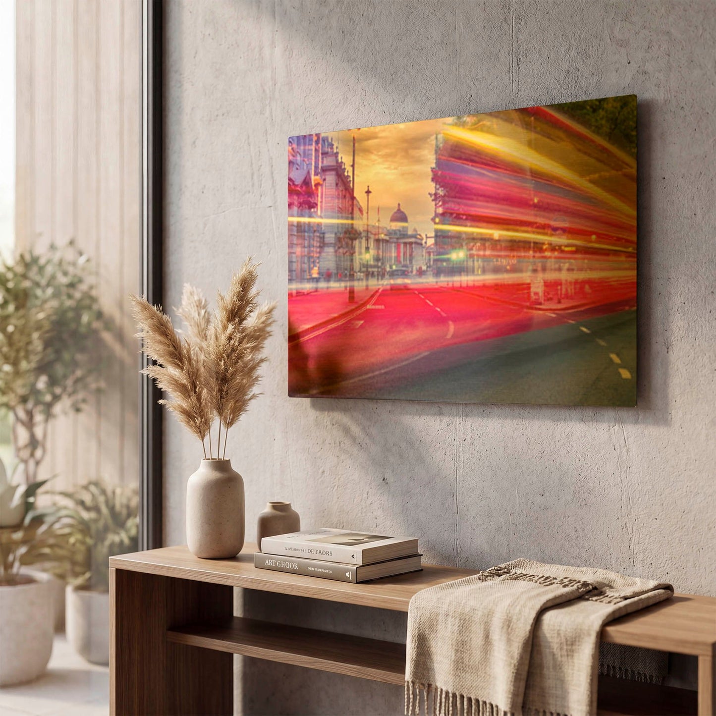 'Haymarket Rush Hour' By Mark A Paulda Gold Metal Wall Art