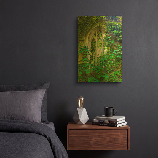 'Old St Dunstan In The East' By Mark A Paulda Gold Metal Wall Art