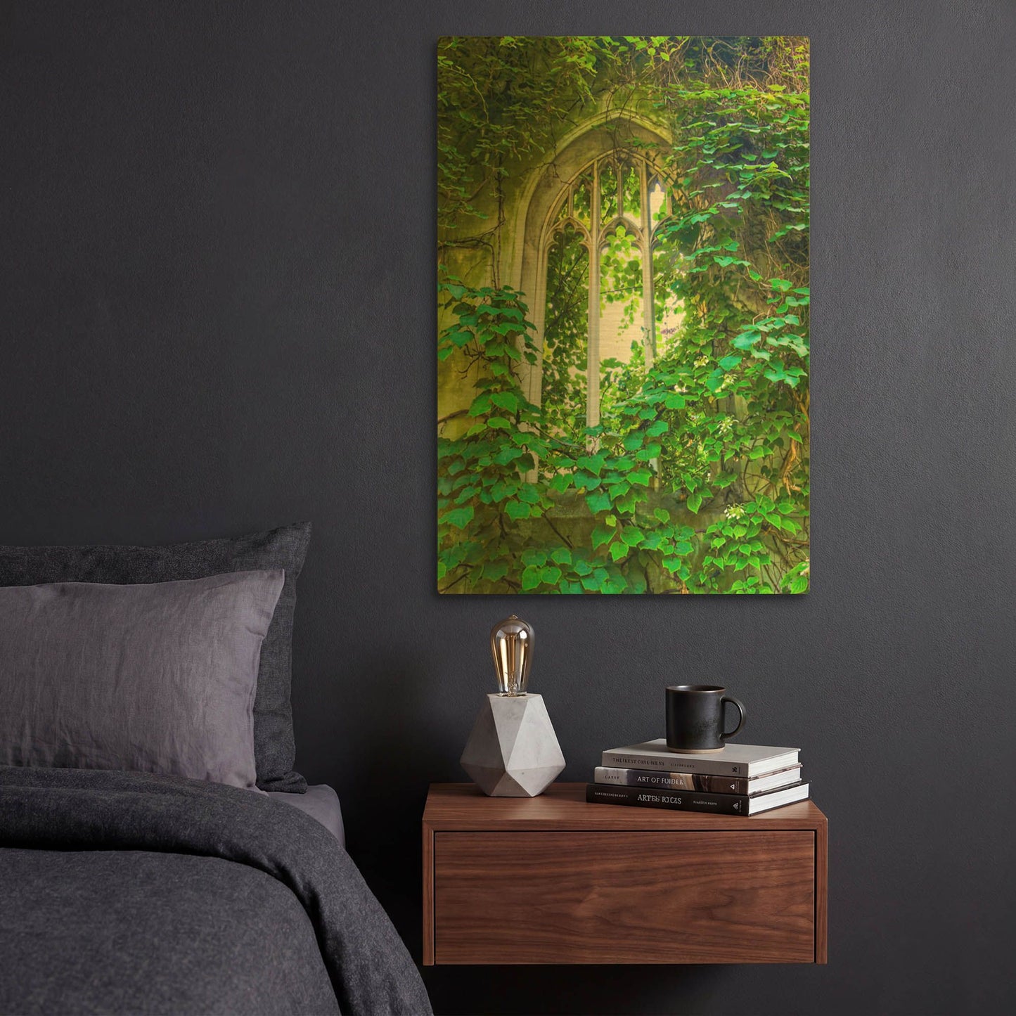 'Old St Dunstan In The East' By Mark A Paulda Gold Metal Wall Art