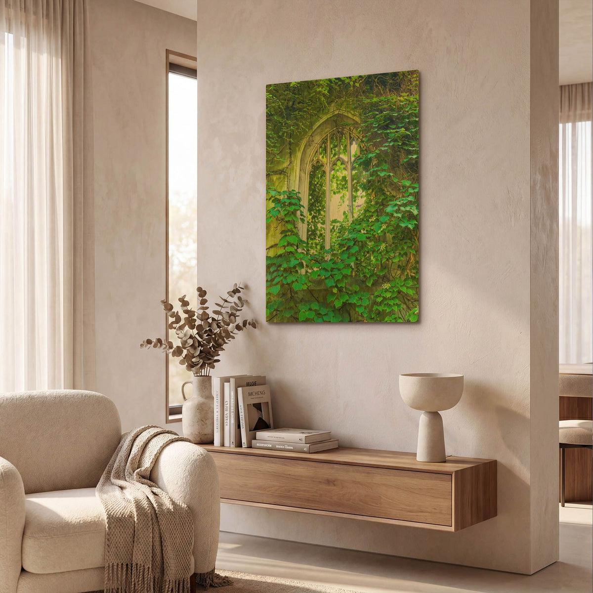 'Old St Dunstan In The East' By Mark A Paulda Gold Metal Wall Art