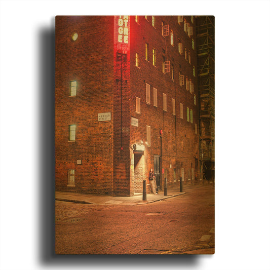'Shelton Street' By Mark A Paulda Gold Metal Wall Art