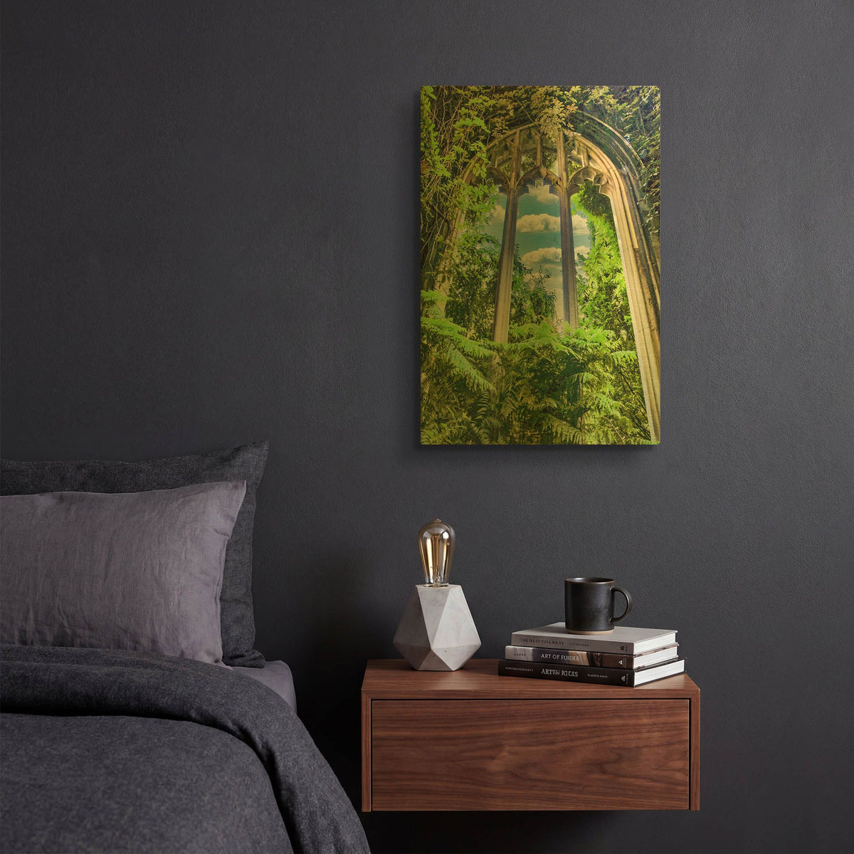 'St Dunstan In The East Afternoon' By Mark A Paulda Gold Metal Wall Art