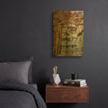 'Westminster Double Exposure' By Mark A Paulda Gold Metal Wall Art