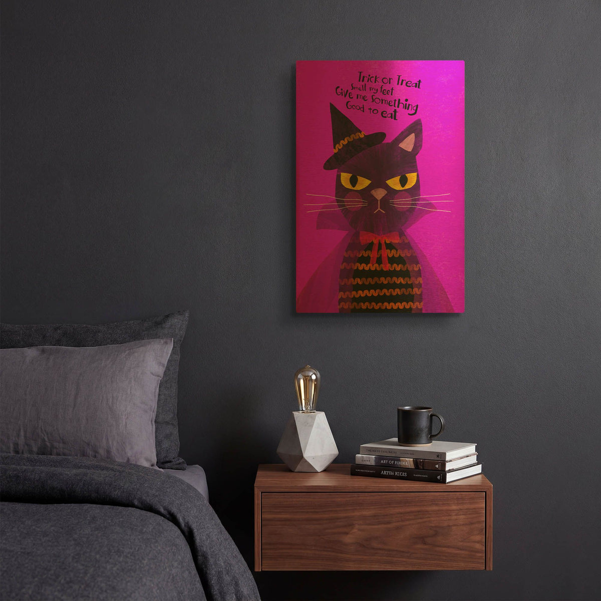 'Smell My Feet' By Michal Loren Art Gold Metal Wall Art