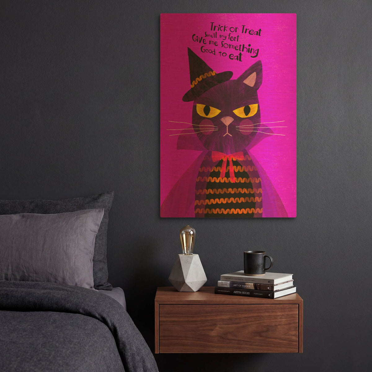 'Smell My Feet' By Michal Loren Art Gold Metal Wall Art