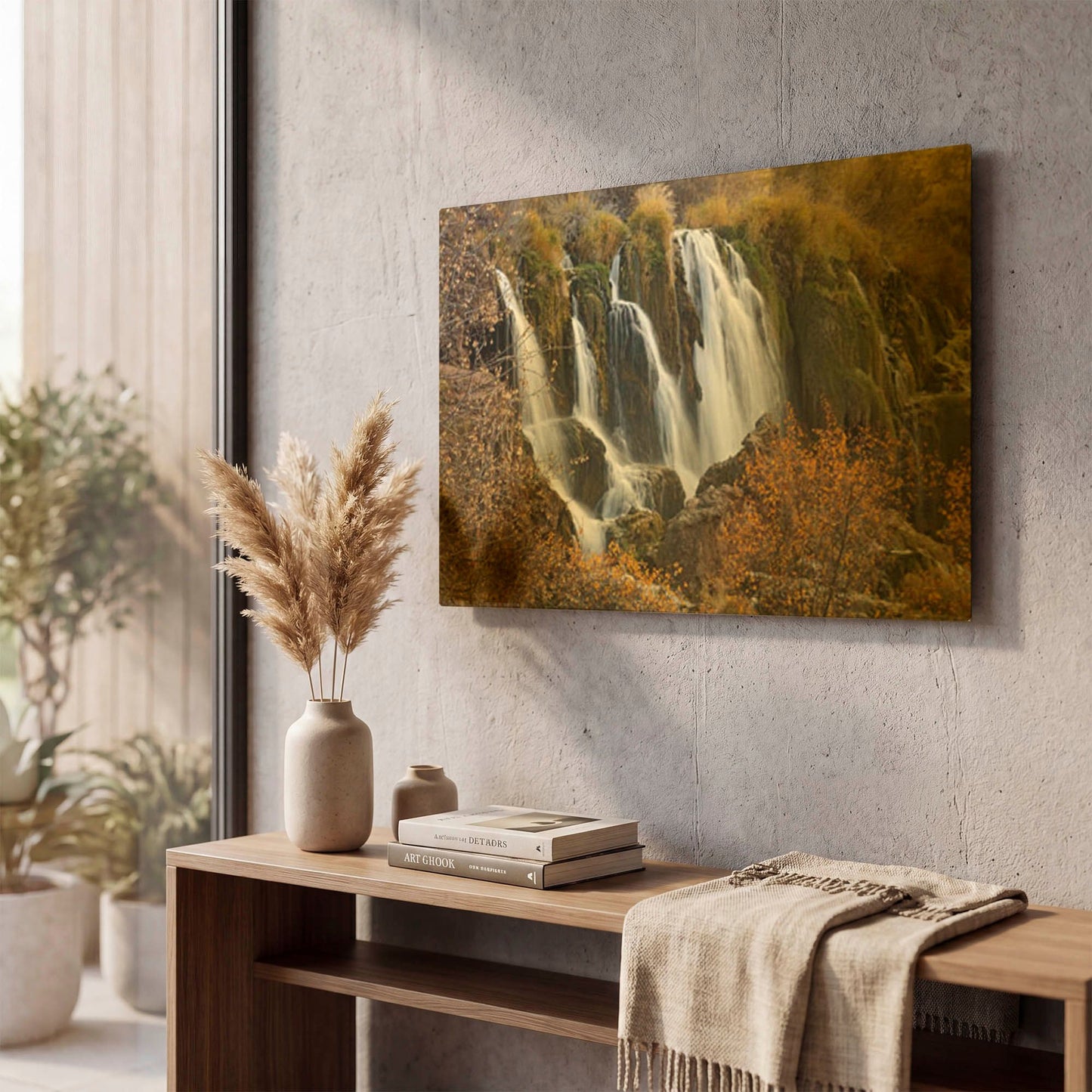 'Swan Valley Near Idaho Falls Id 4470' By Mike Jones Gold Metal Wall Art