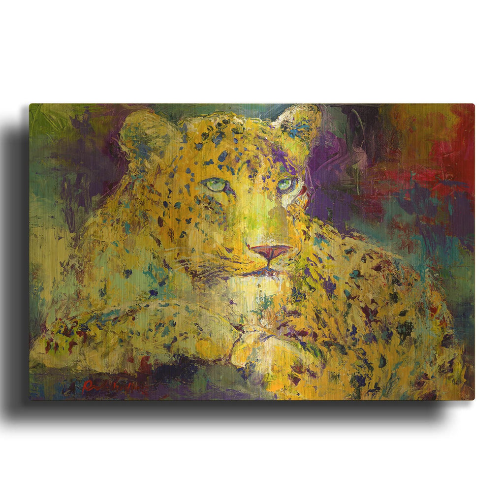 'Lep1' By Richard Wallich Gold Metal Wall Art