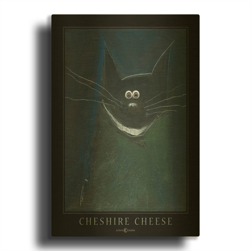 'Cheshire Cheese' By Tim Nyberg Gold Metal Wall Art