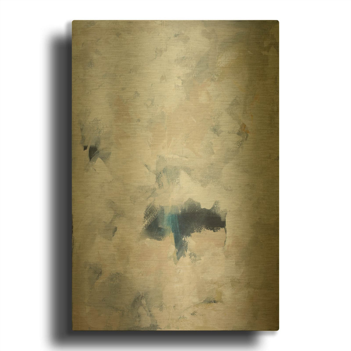 'Icehouse' By Tim Nyberg Gold Metal Wall Art