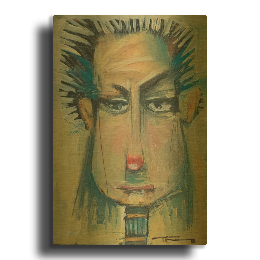 'Imogene' By Tim Nyberg Gold Metal Wall Art