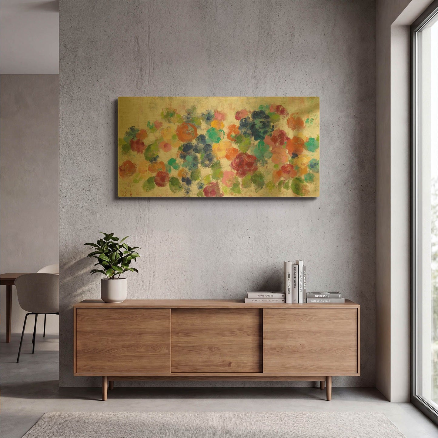 'Hydrangea Bouquet I' By Silvia Vassileva Gold Metal Wall Art