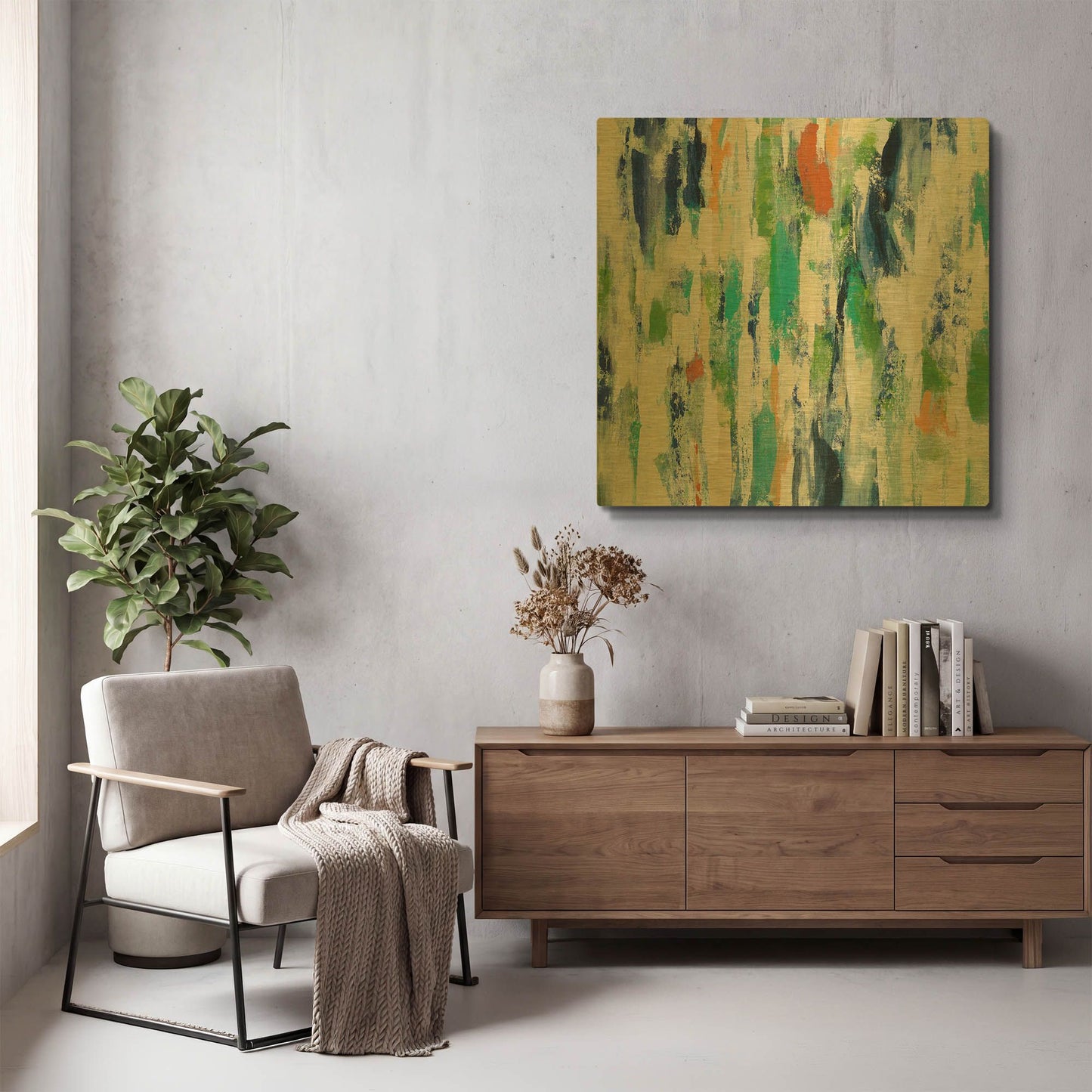 'Sun Rays' By Silvia Vassileva Gold Metal Wall Art