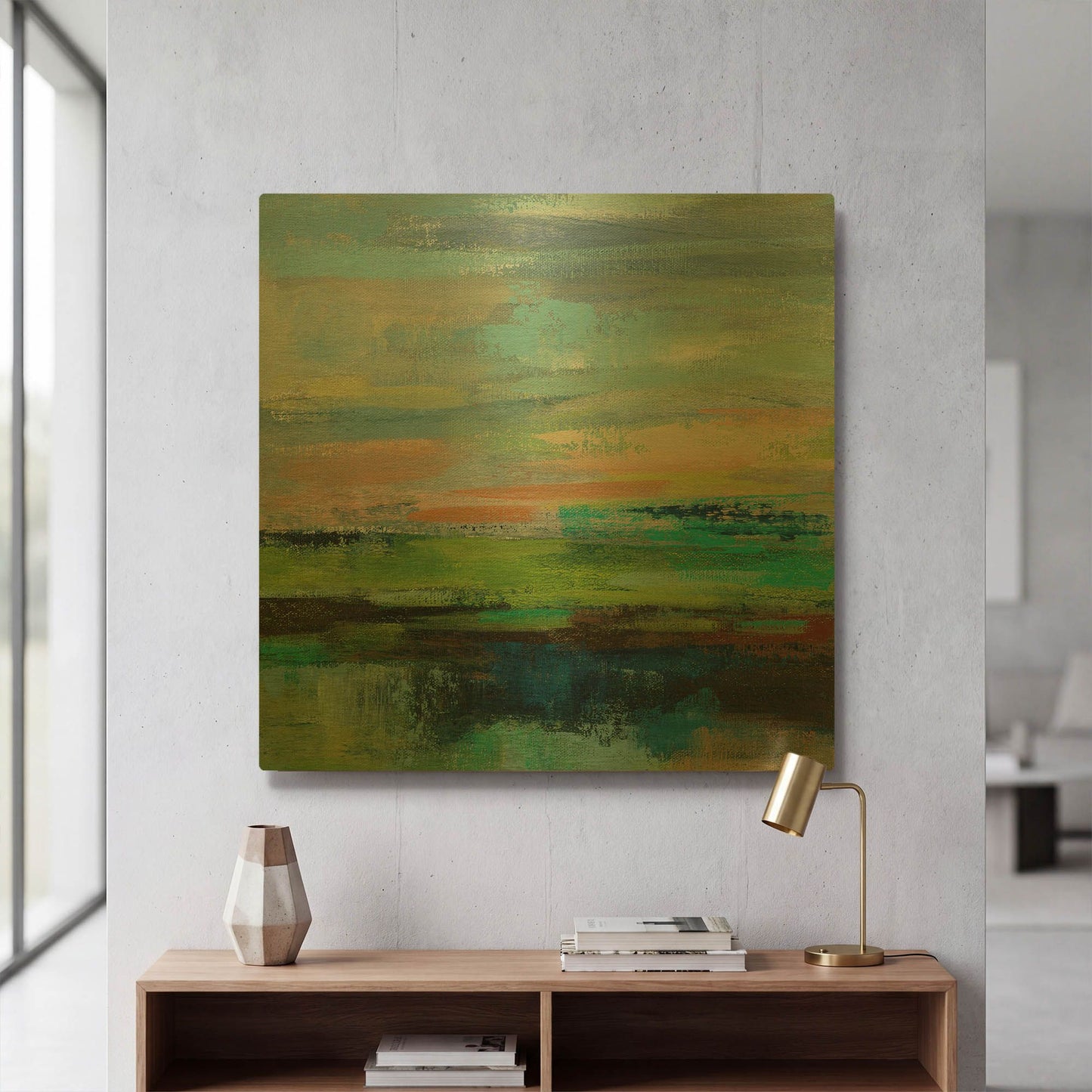'Delmar Sunset II' By Silvia Vassileva Gold Metal Wall Art