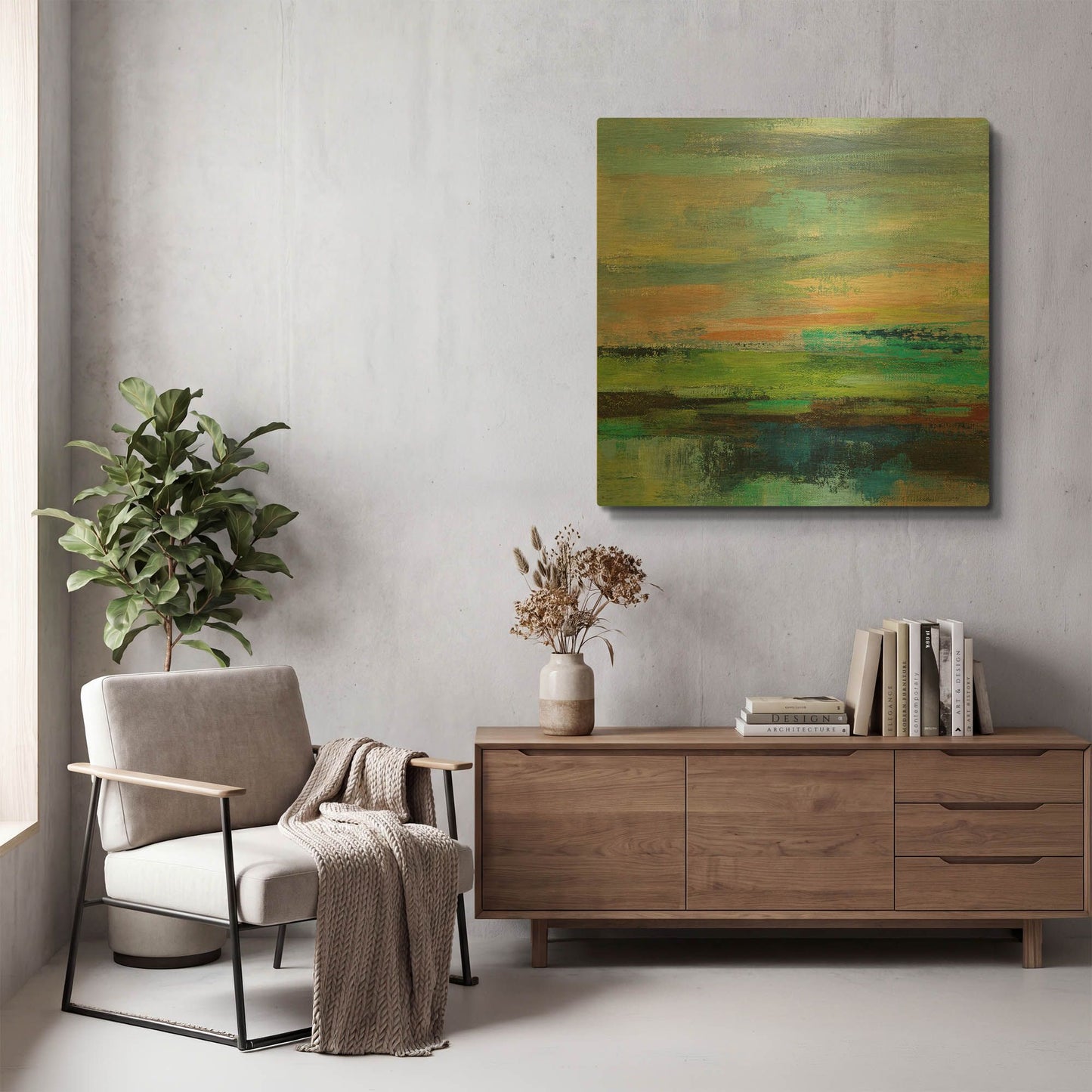'Delmar Sunset II' By Silvia Vassileva Gold Metal Wall Art
