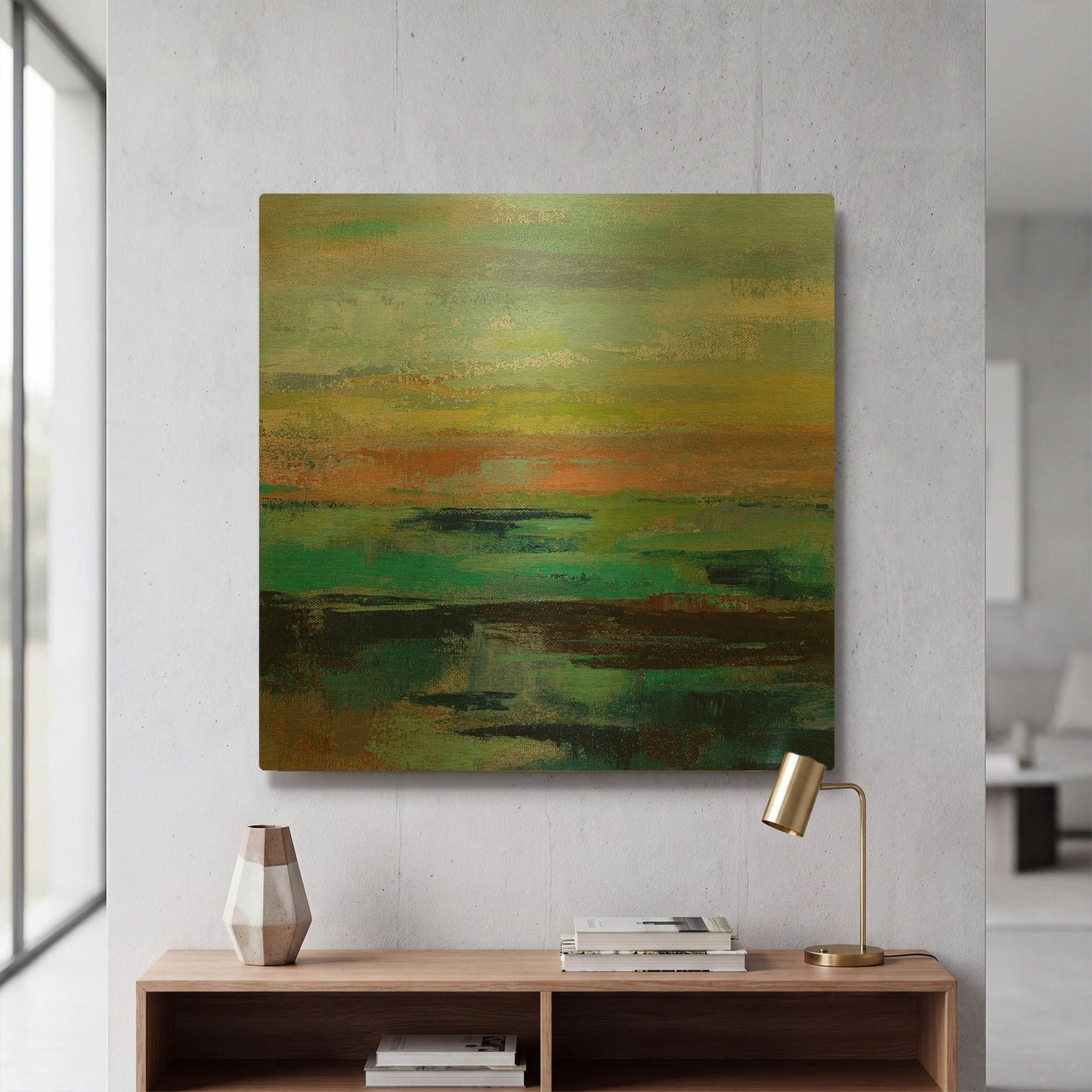 'Delmar Sunset III' By Silvia Vassileva Gold Metal Wall Art