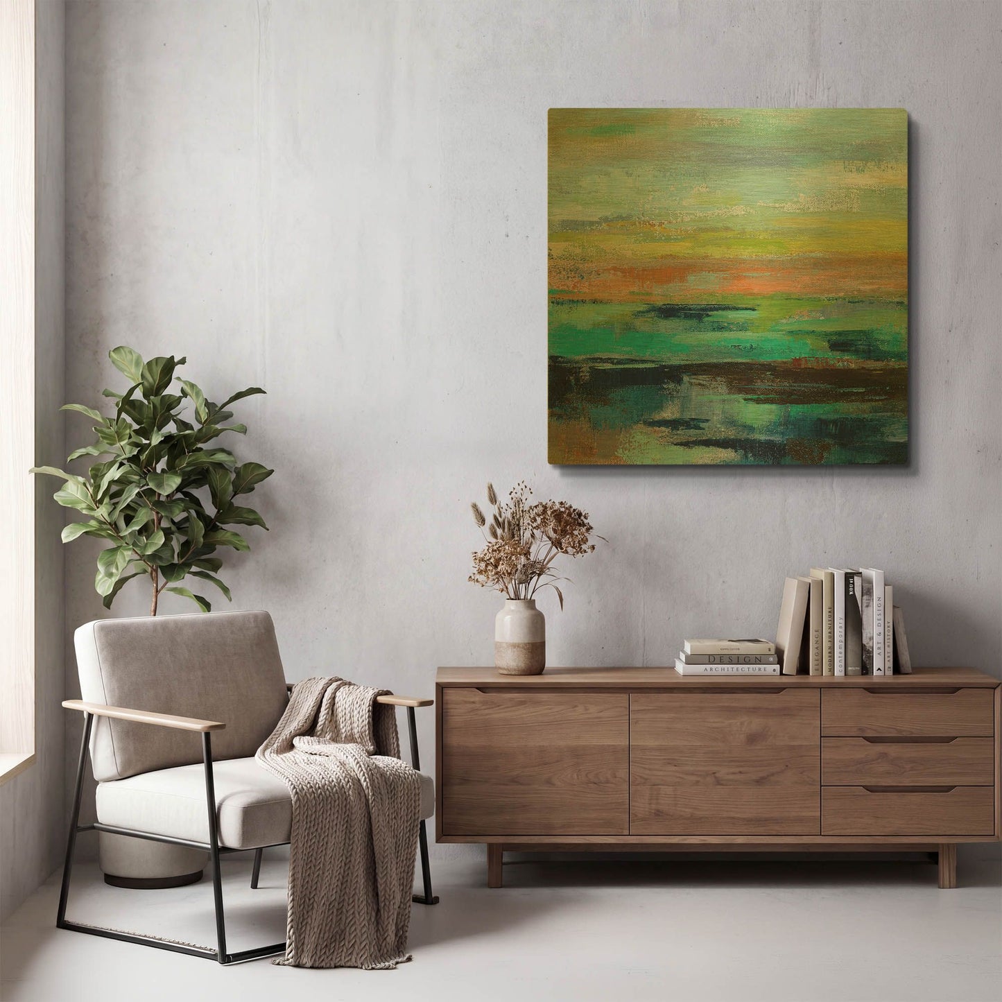 'Delmar Sunset III' By Silvia Vassileva Gold Metal Wall Art