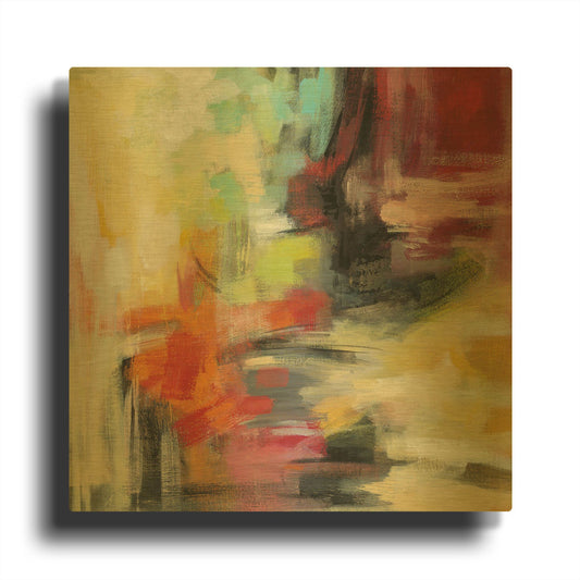 'Kyoto Summer' By Silvia Vassileva Gold Metal Wall Art