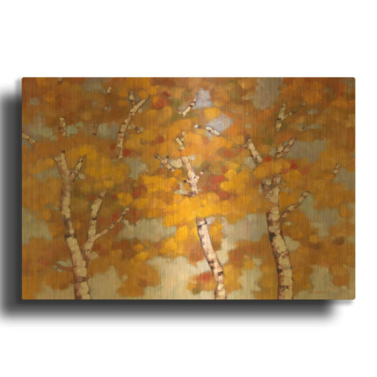 'Soft Breeze 2' By Graham Reynolds Gold Metal Wall Art