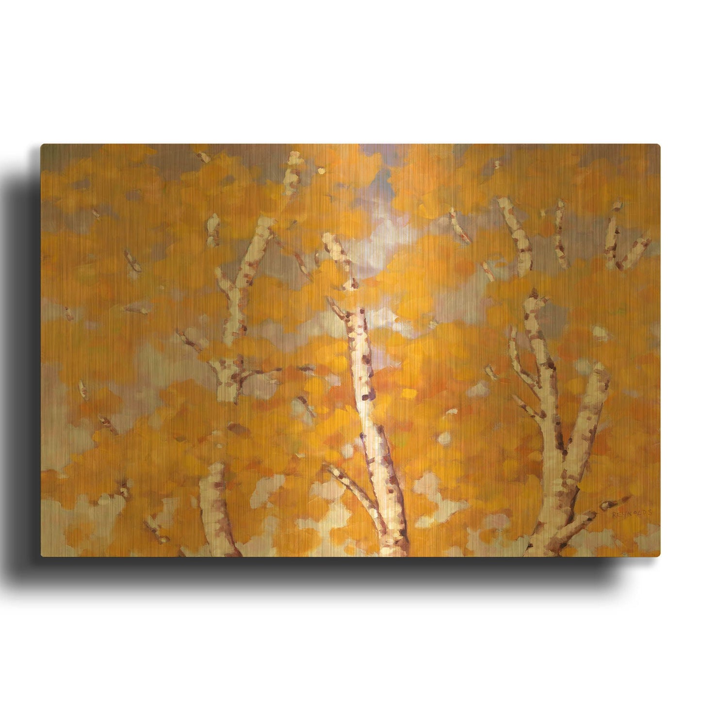 'Soft Breeze 1' By Graham Reynolds Gold Metal Wall Art