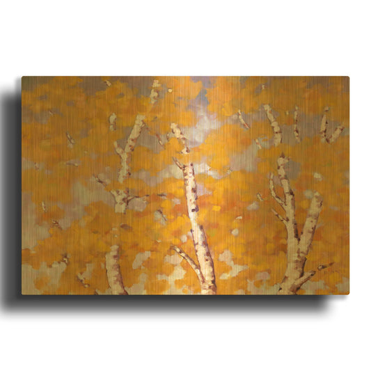 'Soft Breeze 1' By Graham Reynolds Gold Metal Wall Art
