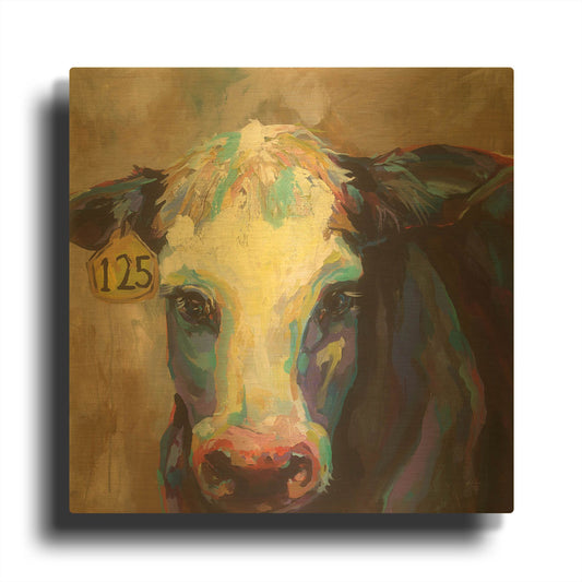 'Betsy II' By Jeanette Vertentes Gold Metal Wall Art