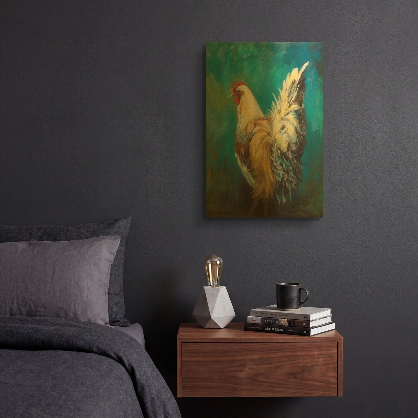 'Big Booty' By Jeanette Vertentes Gold Metal Wall Art