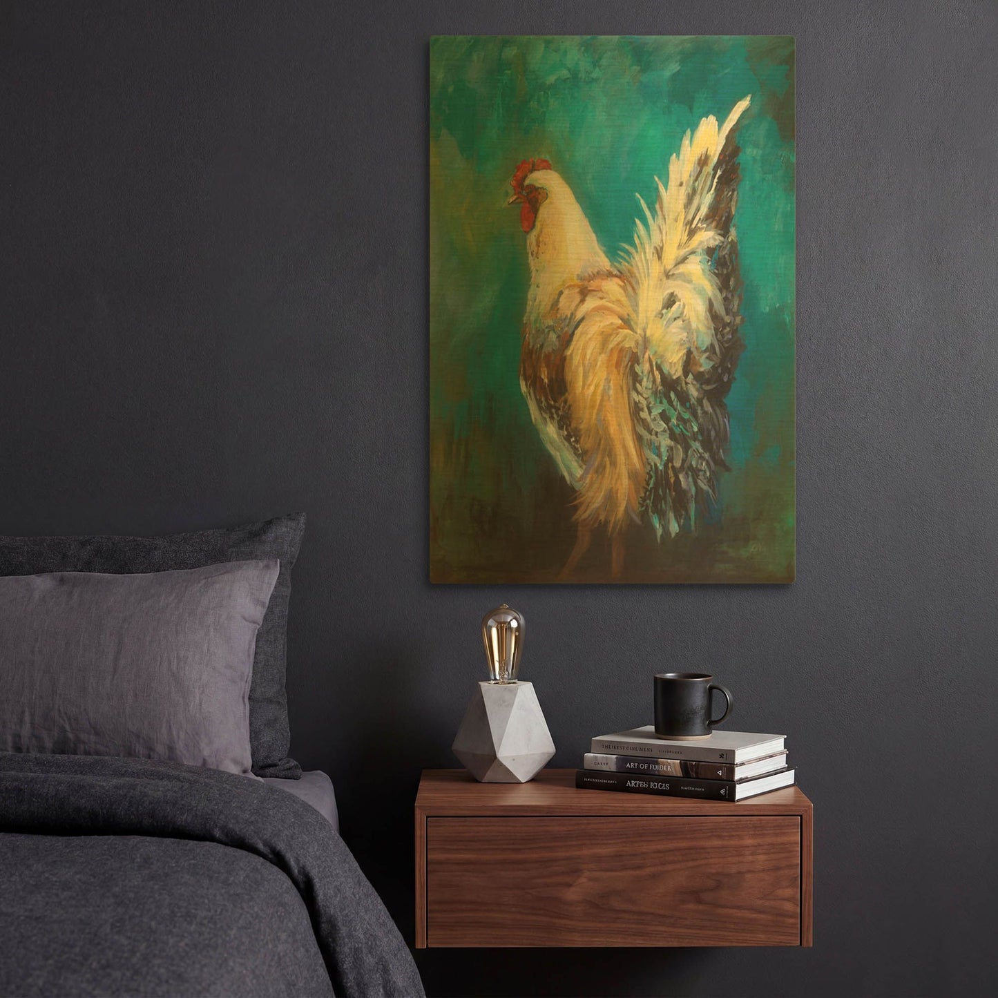 'Big Booty' By Jeanette Vertentes Gold Metal Wall Art