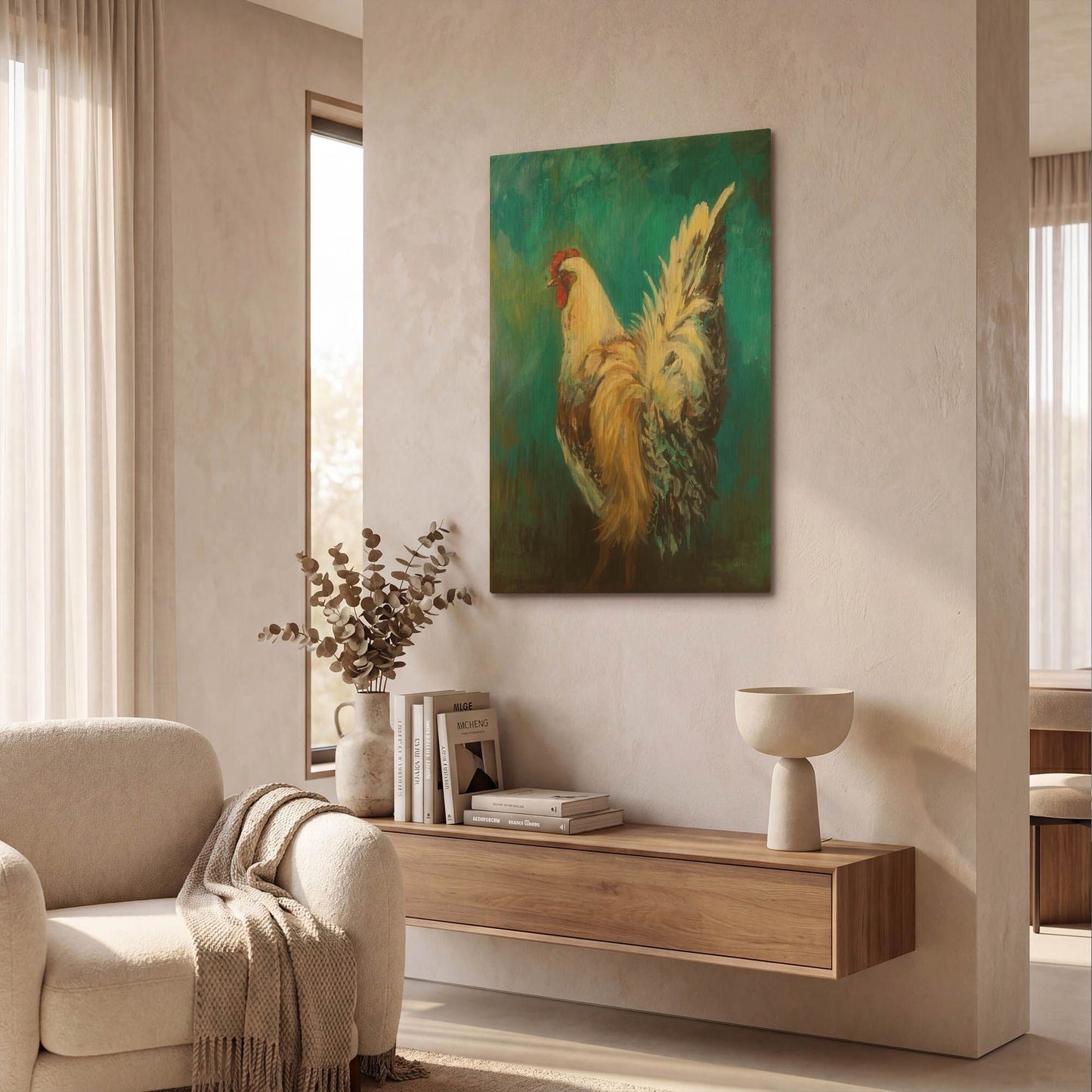'Big Booty' By Jeanette Vertentes Gold Metal Wall Art