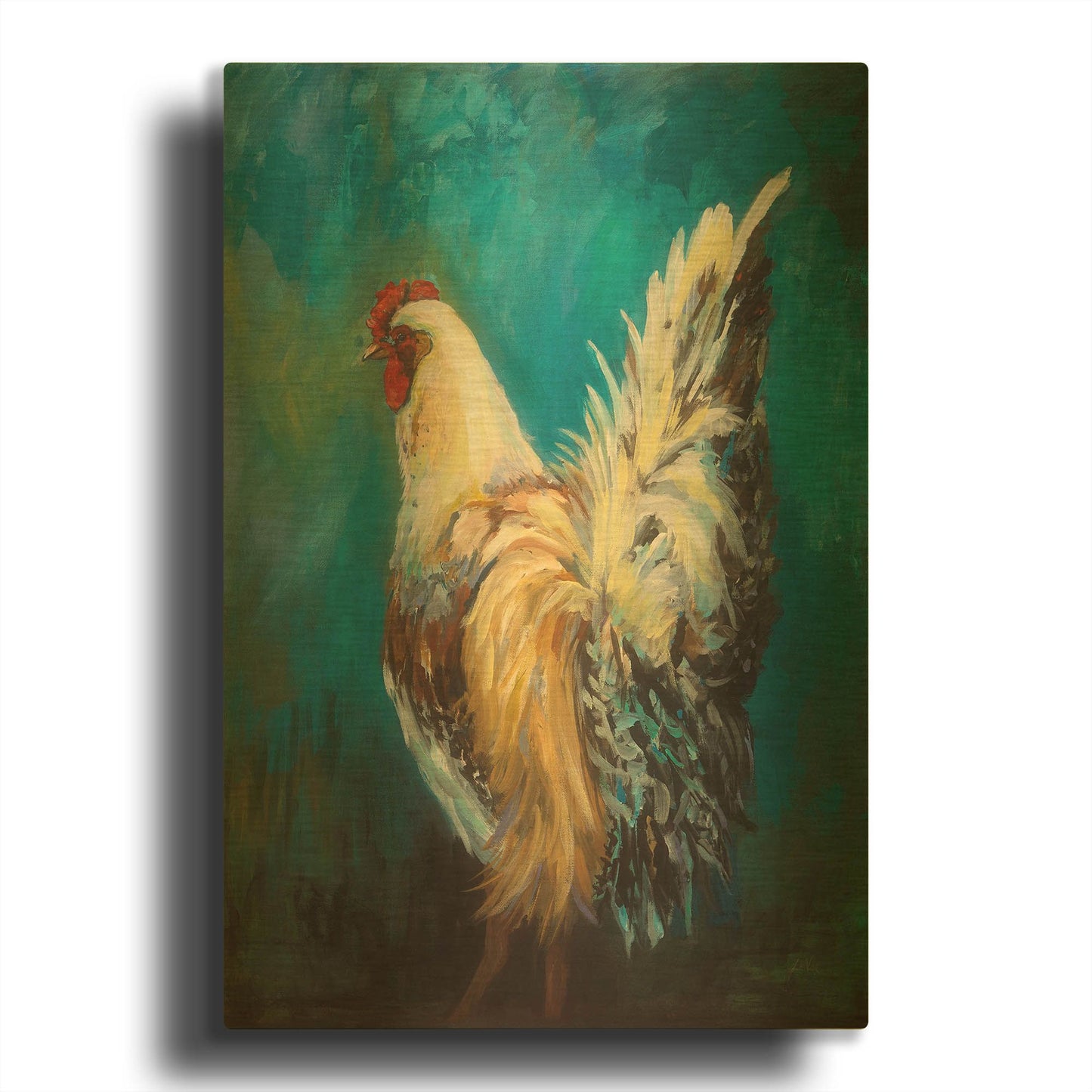 'Big Booty' By Jeanette Vertentes Gold Metal Wall Art