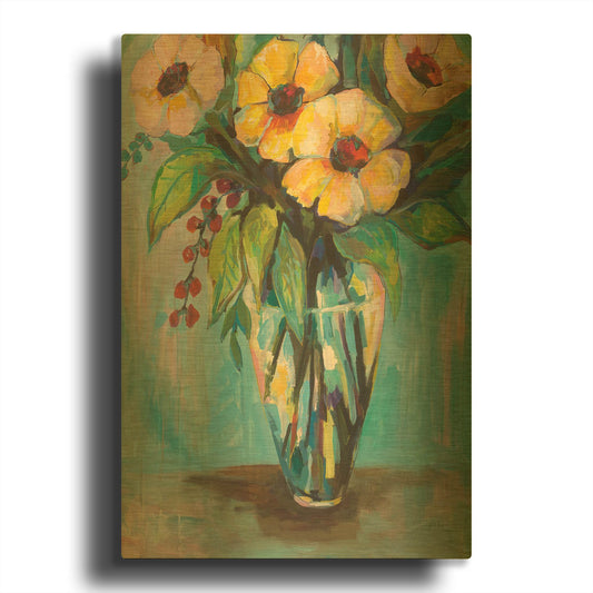'The Family' By Jeanette Vertentes Gold Metal Wall Art