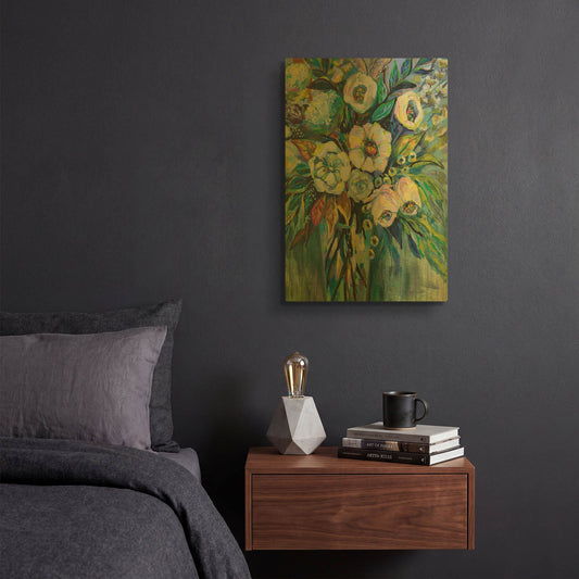 'Jovial' By Jeanette Vertentes Gold Metal Wall Art