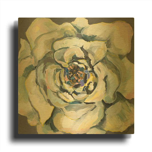 'Bloom I' By Jeanette Vertentes Gold Metal Wall Art