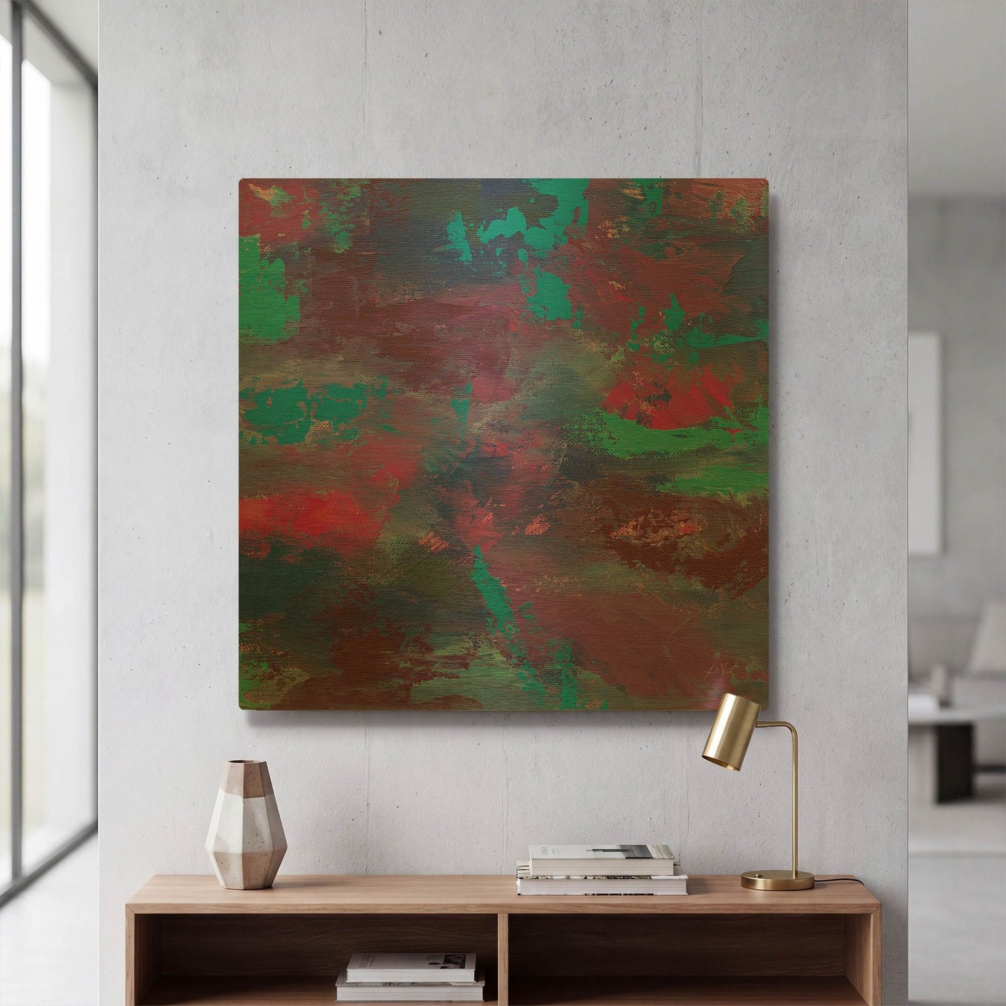 'Delight' By Jeanette Vertentes Gold Metal Wall Art