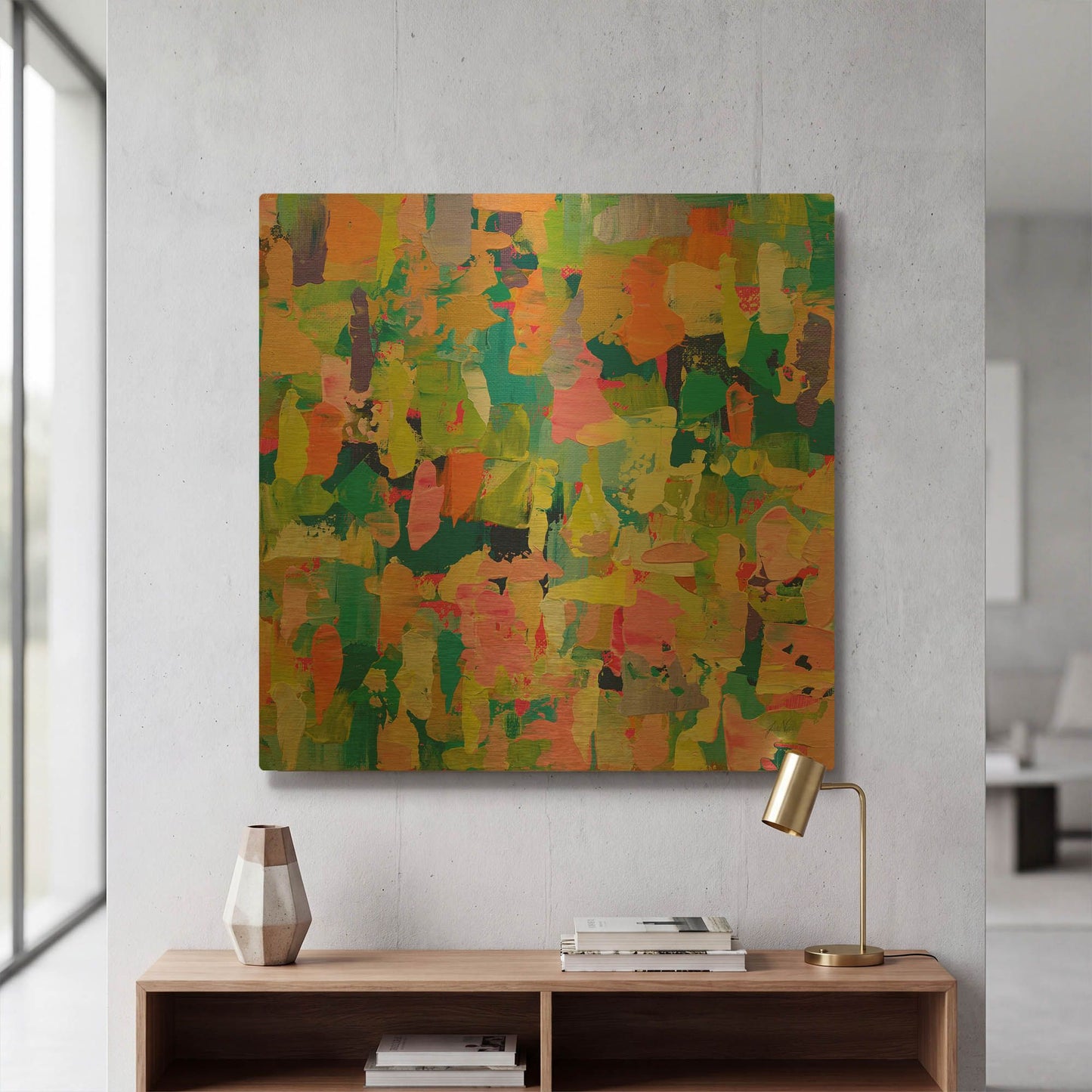 'High Spirits' By Jeanette Vertentes Gold Metal Wall Art