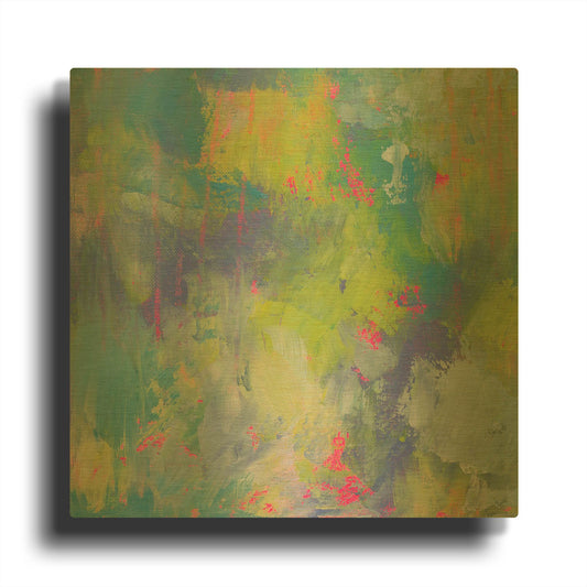 'Glee' By Jeanette Vertentes Gold Metal Wall Art