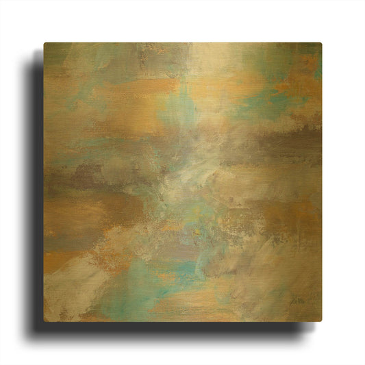'Heaven' By Jeanette Vertentes Gold Metal Wall Art