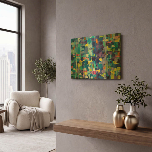 'Gaiety' By Jeanette Vertentes Gold Metal Wall Art