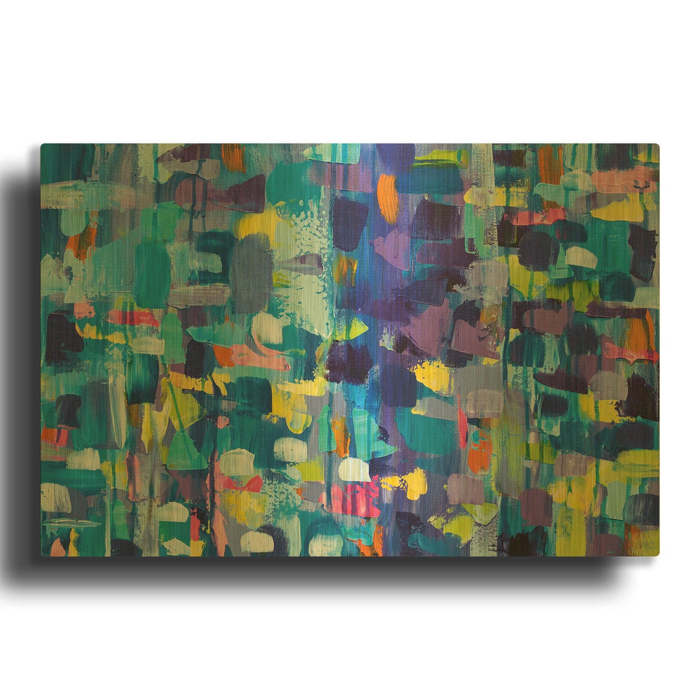'Gaiety' By Jeanette Vertentes Gold Metal Wall Art