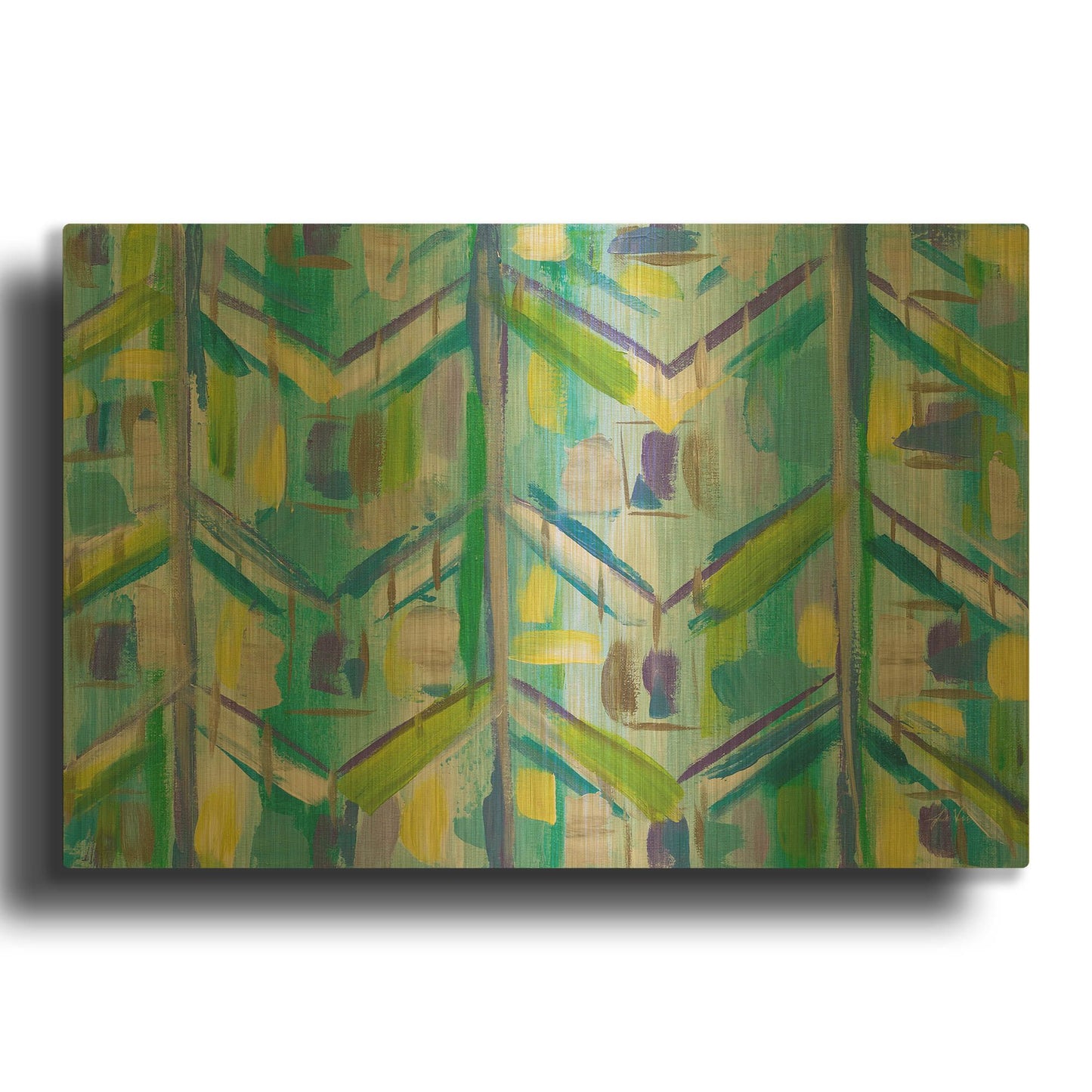 'Africa' By Jeanette Vertentes Gold Metal Wall Art