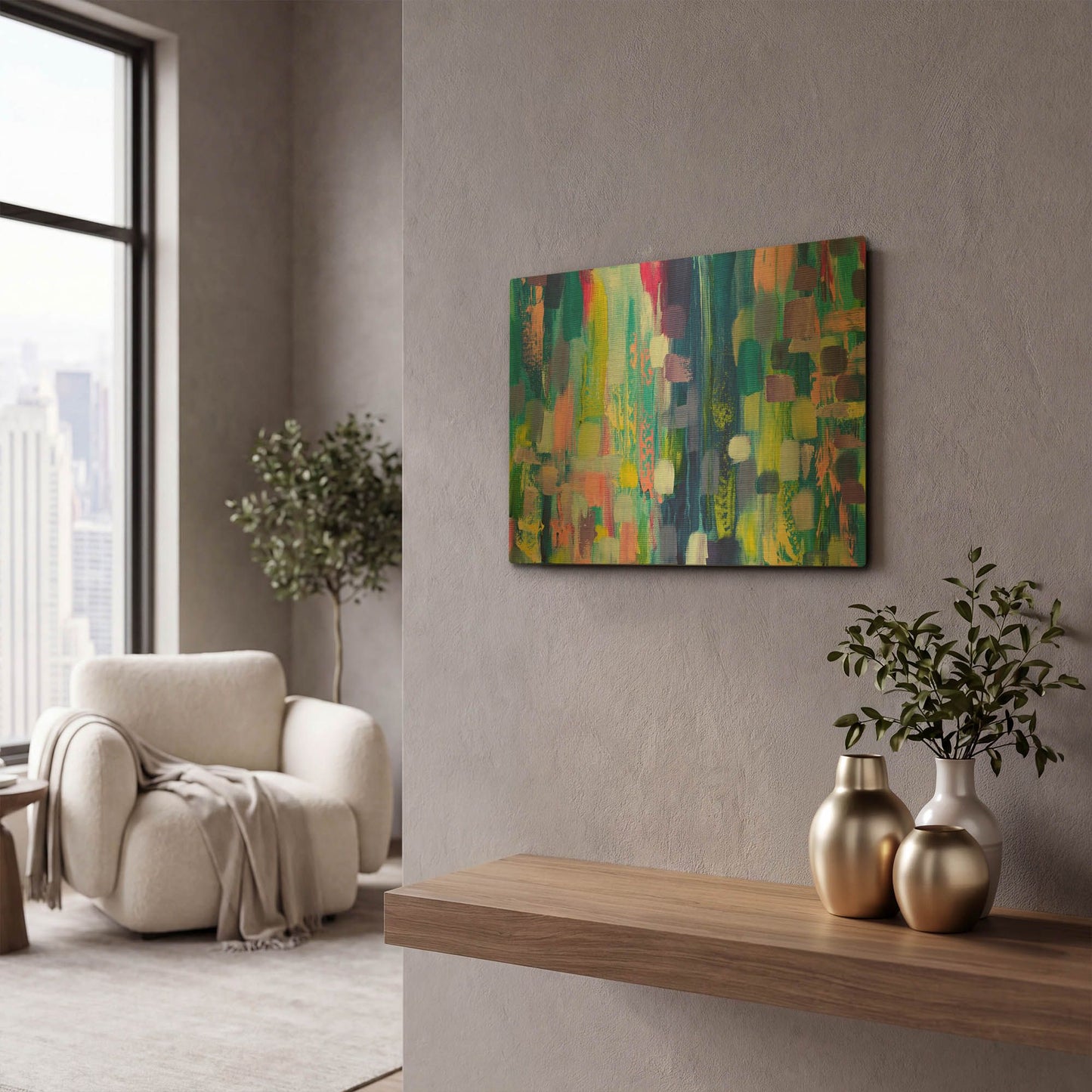 'Radiance' By Jeanette Vertentes Gold Metal Wall Art